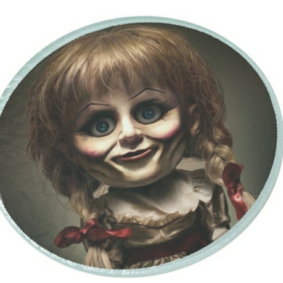 Halloween Annabelle Doll cutting board - Picture 1 of 2